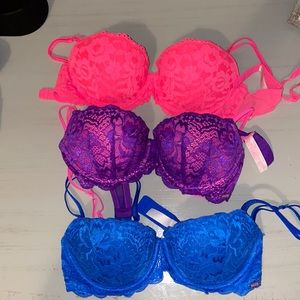 Lace Pink Bras